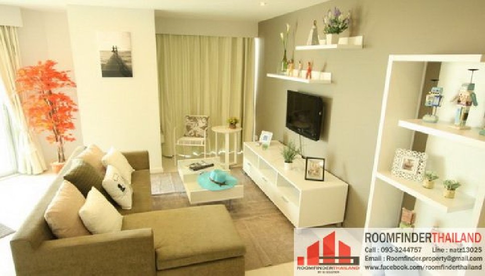 FOR RENT (Ѻ) NS Tower Bangna / 2 beds 1 bath / 81 Sqm.**27,000** Nice Decorated. 