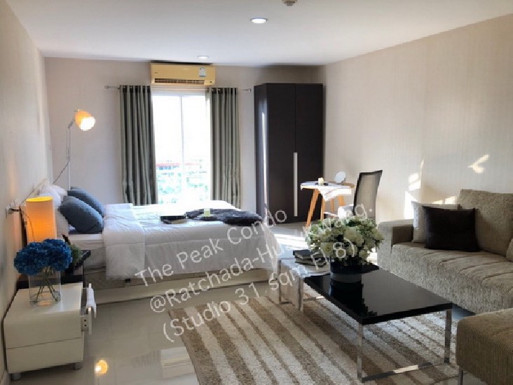 () FOR SALE THE PEAK RATCHADA-HUAIKWANG / Studio / 31 Sqm.**1.95 MB** Fully Furnished. 