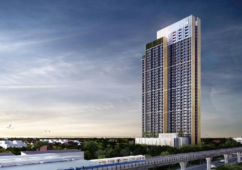 For Rent condo Whizdom Sukhumvit 101 High floor Suite B type