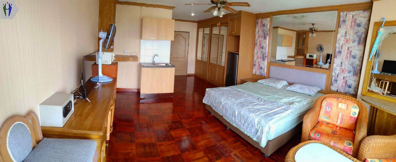 	 Condo for rent, View Talay 1, studio room 10,000 baht