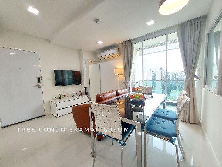  ͹ 2 bedrooms fully-furnished good condition Tree Condo ͡ 60 . in good area 
