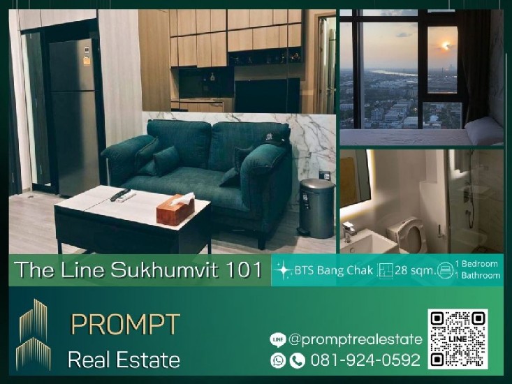 ST12379 - The Line Sukhumvit 101 - 28 sqm - BTS Bang Chak - BTS Punnawithi - Kluaynamthai Hospi