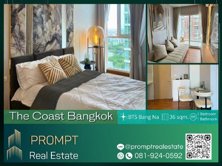 ST12398 - The Coast Bangkok - 36 sqm - BTS Bang Na - Southeast Bangkok University - Suvarnabhum