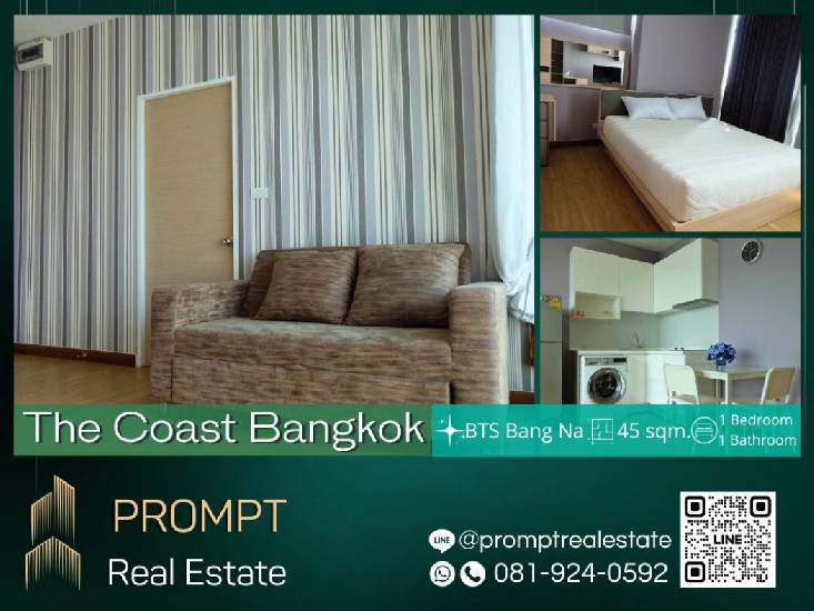 ST12408 - The Coast Bangkok - 45 sqm - BTS Bang Na- Southeast Bangkok University- Suvarnabhumi 