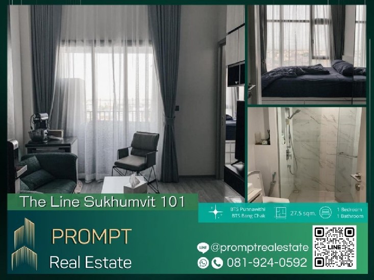 ST12448 - The Line Sukhumvit 101 - 27.5 sqm  - BTS Punnawithi - BTS Bang Chak - Century the mov