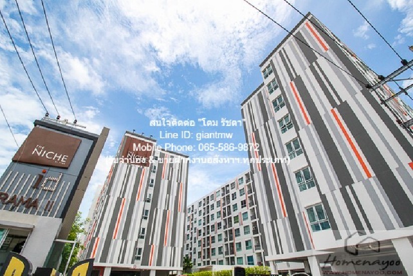 CONDO  Ԫ ʹ  2 Niche ID Rama 2 ˭ 30 .-. 1 BR 1  1300000 THAI BAHT 