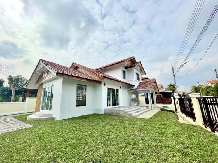 For rent single house Baan Sivalee Ratchaphruek Chiang Mai size 77.5   Sq.w. (Chinese descripti